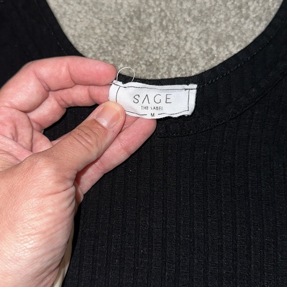 Sage black body suit size medium 🖤 - Picture 5 of 6